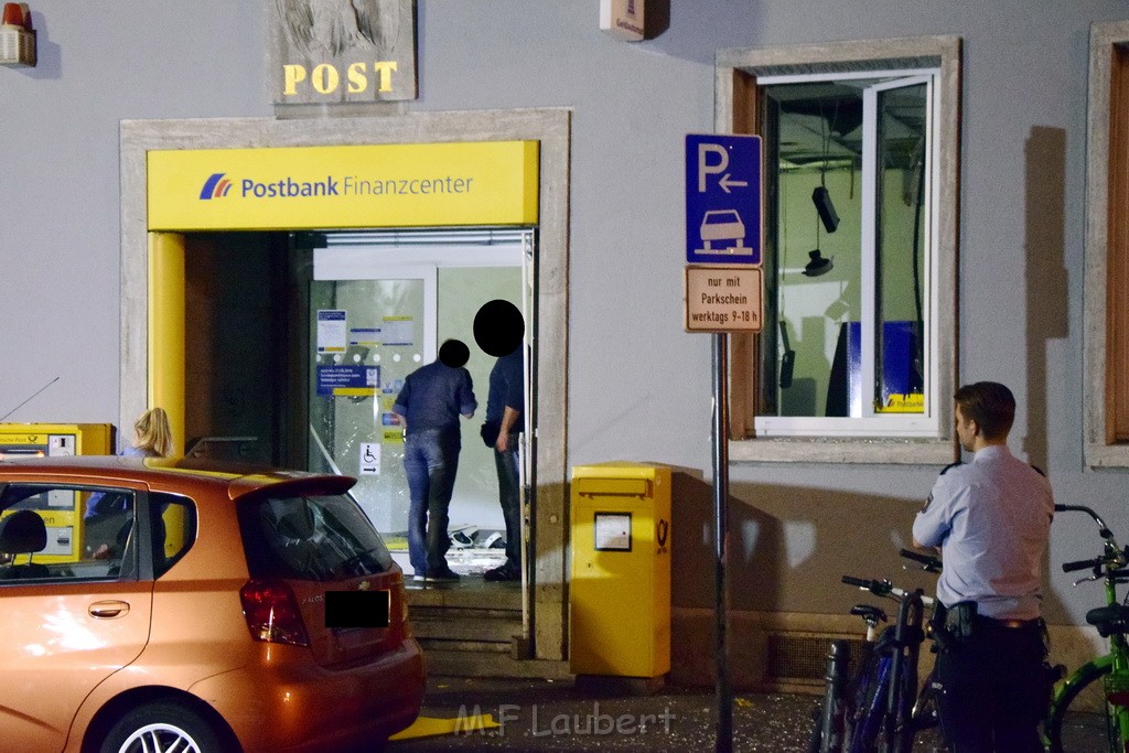 Geldautomat gesprengt Koeln Lindenthal Geibelstr P011.JPG - Miklos Laubert